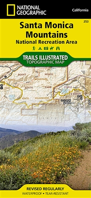 253 Santa Monica Mountains National Recreation Area National Geographic Trails Illustrated