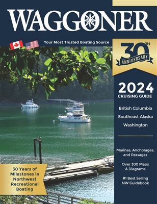 The  Waggoner Cruising Guide includes the most comprehensive and up to date information from Olympia, WA to Ketchikan, AK.  Color tabs are used to distinguish each chapter, making it easier to navigate through the book.