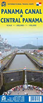Whether one is on board one of the many cruise ships squeezing into the Miraflores Locks or are a visitor ashore watching, the canal is a great attraction. The map is double-sided, with central Panama (the part most visited) filling side one.