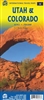 Utah & Colorado Travel & Road Map. Utah also has two of Americas most scenic national parks - Zion in the SW and the Canyon Lands in the SE. Combined with Colorado to its east and to Idaho in the north and companion maps of Arizona and New Mexico, this ma