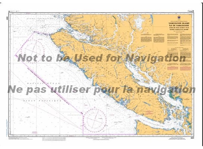 3001 Vancouver Island Juan de Fuca Strait to Queen Charlotte Sound Nautical Chart