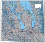 Manitoba Provincial Base Map South