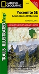 309 Yosemite SE Ansel Adams Wilderness National Geographic Trails Illustrated