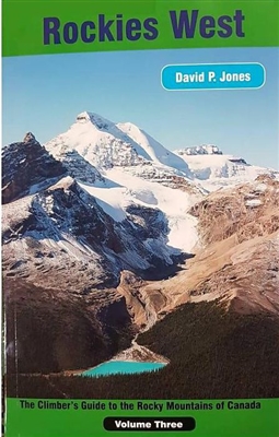 Rockies West - Climbers Guide to the Rocky Mountains of Canada. Rockies West is the essential guide to the peaks north of the Trans-Canada Highway, west of the Icefields Parkway and south to the Yellowhead Highway. 461 Photographs document 920 routes on 5