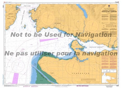 3481 - Approaches to Vancouver Harbour. Canadian Hydrographic Service (CHS)'s exceptional nautical charts and navigational products help ensure the safe navigation of Canada's waterways. These charts are the 'road maps' that guide mariners safely from por