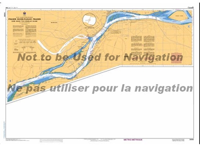 3490 - Fraser River, Sand Heads to Douglas Island. Canadian Hydrographic Service (CHS)'s exceptional nautical charts and navigational products help ensure the safe navigation of Canada's waterways. These charts are the 'road maps' that guide mariners safe