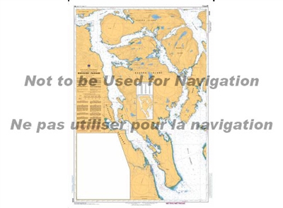3539 - Discovery Passage Nautical Chart. Canadian Hydrographic Service (CHS)'s exceptional nautical charts and navigational products help ensure the safe navigation of Canada's waterways. These charts are the 'road maps' that guide mariners safely from po