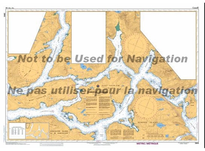 3543 - Cordero Channel Nautical Chart. Canadian Hydrographic Service (CHS)'s exceptional nautical charts and navigational products help ensure the safe navigation of Canada's waterways. These charts are the 'road maps' that guide mariners safely from port
