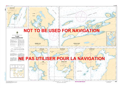 3554 - Plans Desolation Sound Nautical Chart. Canadian Hydrographic Service (CHS)'s exceptional nautical charts and navigational products help ensure the safe navigation of Canada's waterways. These charts are the 'road maps' that guide mariners safely fr