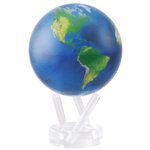 MOVA Globe World Satellite- 4.5 Inch. MOVA Globe recreates the earth's perpetual motion in space, on your desktop, or even in the palm of your hand. These globes float at a perfect point of balance between gravitational forces and the buoyant forces of s