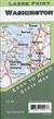 Washington State Map - Large Print. This large print map of Washington State is easy to read. State and National parks are included on this road map. Lots of detail to help you find your way confidently through the state.