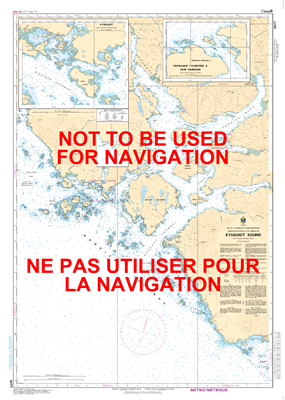 3677 Kyuquot Sound Nautical Chart - Canadian Hydrographic Service (CHS)'s exceptional nautical charts and navigational products help ensure the safe navigation of Canada's waterways. These charts are the 'road maps' that guide mariners safely from port to