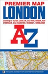 London Premier Street Map. A to Z maps are very easy to read and show lots of detail. This map covers the area six miles around Charing Cross, and includes industrial estates, places of interest, stations and much more. It also includes a useful street in