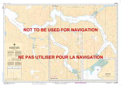 3948 - Gardner Canal - Canadian Hydrographic Service (CHS)'s exceptional nautical charts and navigational products help ensure the safe navigation of Canada's waterways. These charts are the 'road maps' that guide mariners safely from port to port. With i