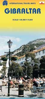 Gibraltar Travel & Road Map - The Rock. The Straits of Gibraltar, as this map should be named is historically significant as the crossing point between Europe and North Africa and, more recently, as the guardian of the Mediterranean. It is now moving into