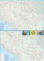 Bosnia & Montenegro Travel & Road Map. This is a detailed double-sided road map of Montenegro and Bosnia at a scale of 1:400,000. The the countries in good detail.