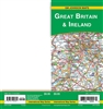 GREAT BRITAIN & IRELAND ROAD MAP.  This is a detailed Freytag & Berndt two-sided folded road map showing distances, points of interest, a full index and legend. Scale is 3 inches to 80 km.