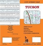 Tucson City Street map. This detailed street map offers great detail at a great price! Includes a handy index to quickly find the street you're looking for.