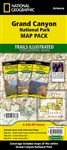 Grand Canyon National Park Map Pack Bundle National Geographic Trails Illustrated. National Geographic Trails Illustrated's three map collection provides two unique perspectives on the park; a comprehensive overview of the entire park and its neighboring