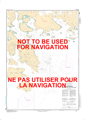 5451 - Cape Dorset and Approaches - Canadian Hydrographic Service (CHS)'s exceptional nautical charts and navigational products help ensure the safe navigation of Canada's waterways. These charts are the 'road maps' that guide mariners safely from port to