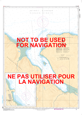 5457 - Deception Bay - Canadian Hydrographic Service (CHS)'s exceptional nautical charts and navigational products help ensure the safe navigation of Canada's waterways. These charts are the 'road maps' that guide mariners safely from port to port. With i