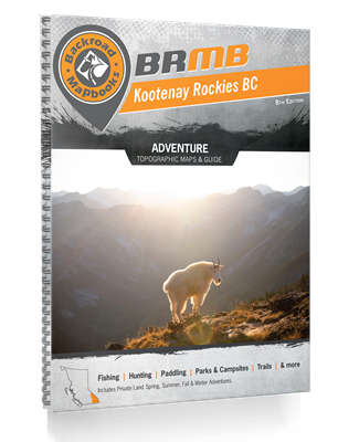 Kootenay Rockies BC Backroad Mapbook. The Kootenay Rockies British Columbia guide covers the areas: Creston, Cranbrook, Fernie, Golden, Invermere, Kaslo, Nakusp, Nelson, Revelstoke, Trail. Welcome to the eighth edition of Kootenay Rockies BC Backroad Map
