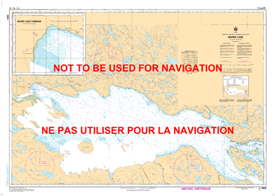 5626 - Baker Lake - Canadian Hydrographic Service (CHS)'s exceptional nautical charts and navigational products help ensure the safe navigation of Canada's waterways. These charts are the 'road maps' that guide mariners safely from port to port. With incr