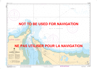 5640 - Churchill Harbour - Canadian Hydrographic Service (CHS)'s exceptional nautical charts and navigational products help ensure the safe navigation of Canada's waterways. These charts are the 'road maps' that guide mariners safely from port to port. Wi