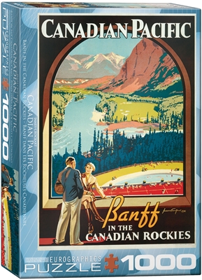 Banff Canadian Rockies Puzzle 1000 Pieces