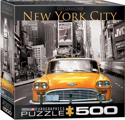 New York Cab Puzzle 500 Pieces