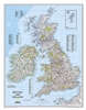 Britain & Ireland Classic National Geographic Wall Map. Our classic political map of Britain and Ireland shows country boundaries, thousands of place names, major highways and roads, airports, bodies of water, and more.