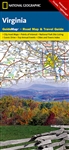 Virginia National Geographic State Guide Map