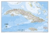 Cuba Classic National Geographic Wall Map