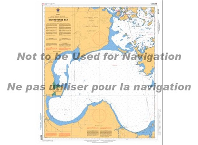 6211 - Big Traverse Bay Nautical Chart. Canadian Hydrographic Service (CHS)'s exceptional nautical charts and navigational products help ensure the safe navigation of Canada's waterways. These charts are the 'road maps' that guide mariners safely from por