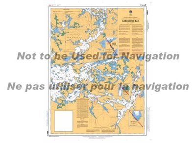 6214 - Sabaskong Bay Nautical Chart. Canadian Hydrographic Service (CHS)'s exceptional nautical charts and navigational products help ensure the safe navigation of Canada's waterways. These charts are the 'road maps' that guide mariners safely from port t