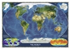 World Satellite National Geographic Wall Map. The most accurate map of the Earth's surface ever produced from satellite data. This computer-generated composite map draws from more that 500 images to give one-kilometer detail and consistent representation