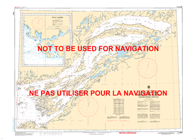 6341 - Great Slave Lake - Eastern Portion - Canadian Hydrographic Service (CHS)'s exceptional nautical charts and navigational products help ensure the safe navigation of Canada's waterways. These charts are the 'road maps' that guide mariners safely from