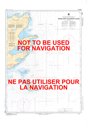 6355 - Mirage Point to Hardisty Island - Canadian Hydrographic Service (CHS)'s exceptional nautical charts and navigational products help ensure the safe navigation of Canada's waterways. These charts are the 'road maps' that guide mariners safely from po