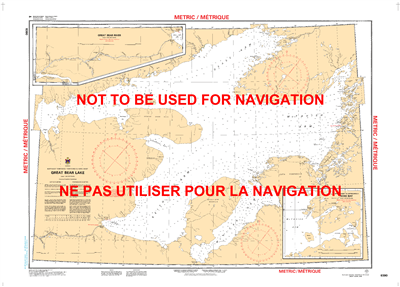 6390 - Great Bear Lake - Canadian Hydrographic Service (CHS)'s exceptional nautical charts and navigational products help ensure the safe navigation of Canada's waterways. These charts are the 'road maps' that guide mariners safely from port to port. With