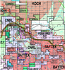 Peace River Oil Sands map