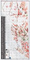 NE BC Oil and Gas Fields & Wells Map. This base map showcases all of the Oil and Gas Fields and Wells drilled in NE British Columbia. Symbolized wells gives the user a good idea where the pools are situated. There is a quick reference guide showcasing the
