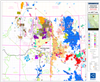 Horn River Geological Play Map. This Geological Play map includes all Subsurface Oil and Gas Rightsifrom the Surface to the Basement (all formations) in the Horn River basin. Includes current grid (detailed to the section), lakes and rivers, places, pipel