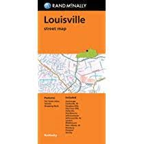 Louisville Kentucky Street Map