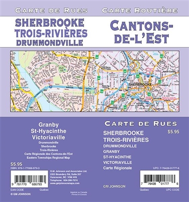 The Sherbrooke and Trois Rivieres Street Map is a comprehensive and detailed geographical representation that encompasses not only these cities but also extends its coverage to include other significant urban centers such as Granby, St-Hyacinthe, Victoria