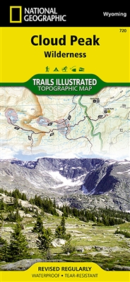 720 Cloud Peak Wilderness National Geographic Trails Illustrated