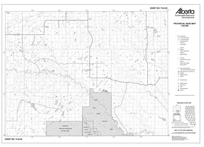 72E02R Alberta Resource Access Map