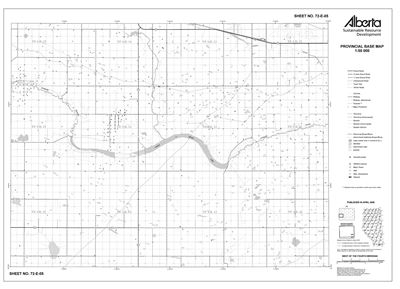 72E05R Alberta Resource Access Map