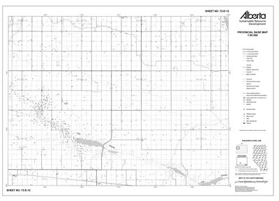 72E12R Alberta Resource Access Map
