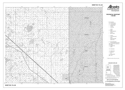 72L06R Alberta Resource Access Map