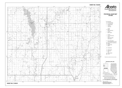 72M05R Alberta Resource Access Map